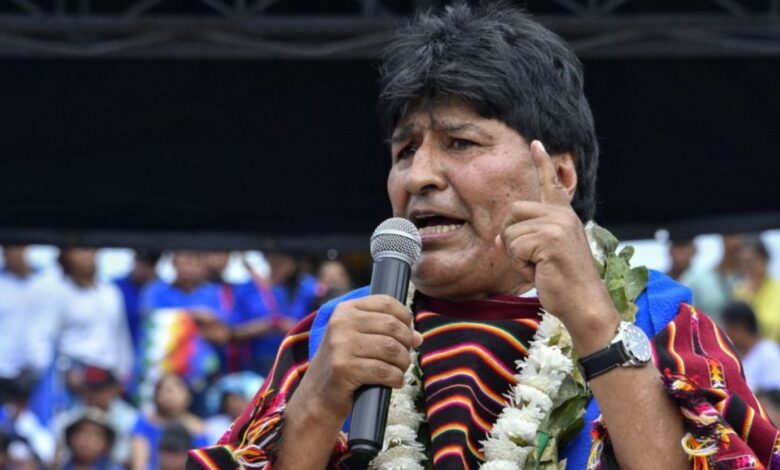 Evo Morales denuncia cortes de servicios esenciales en el Trópico de Cochabamba, Bolivia