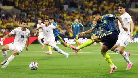 Colombia debuta con victoria 3-1 sobre Uzbekistán
