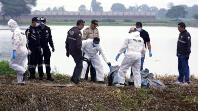 Hallan sin vida a ocho jóvenes desaparecidos en Ecuador