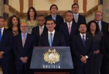 Crisis política en Bolivia: Renuncian ministros de Defensa y Educación en medio de protestas