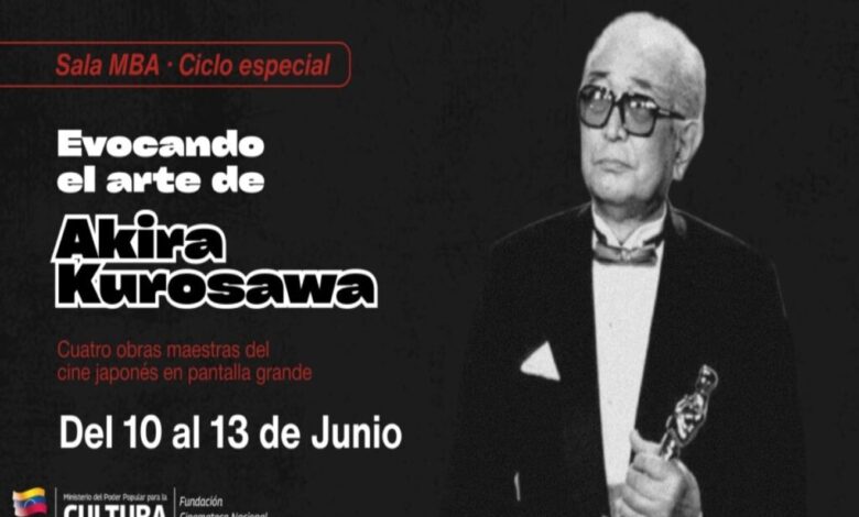 Cinemateca Nacional presenta ciclo de Kurosawa para rememorar proyección inaugural