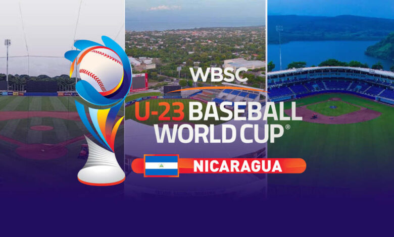 Nicaragua albergará Copa Mundial de Béisbol U23 en noviembre
