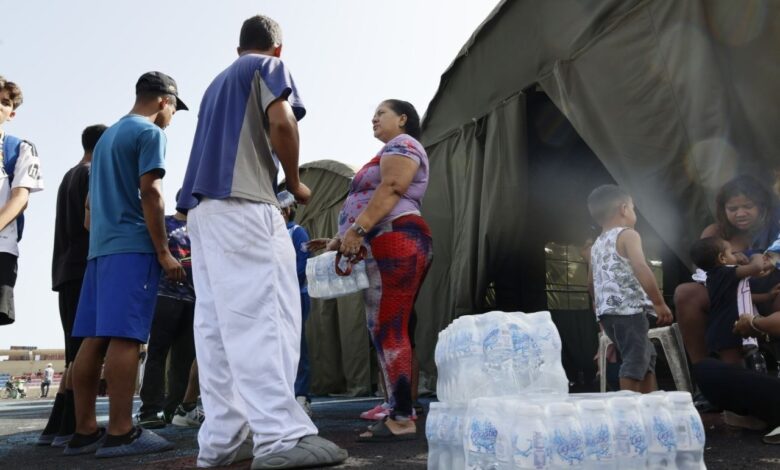 Gobierno habilita 10 refugios temporales en La Guaira
