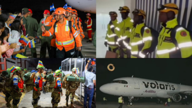 Equipos de rescate de México, El Salvador y Suiza llegan a Venezuela para reforzar búsqueda de sobrevivientes