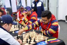 Venezuela remonta y consigue oro en ajedrez en CAC 2026