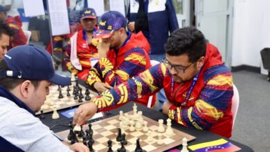 Venezuela remonta y consigue oro en ajedrez en CAC 2026