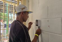 En el campamento transitorio U.E.N Narciso Gonell instalan sistema automatizado de seguridad