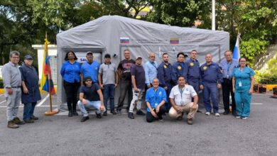 Rusia despliega laboratorios móviles en zonas afectadas por los sismos