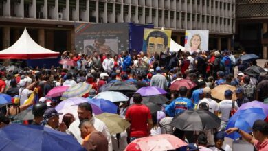 Venezolanos piden la liberación de la pareja presidencial