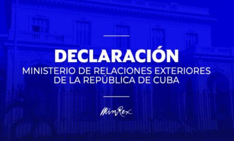 Cuba rechaza acusaciones de EEUU sobre supuesta subversión