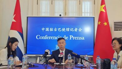 China reafirma en La Habana apoyo a Cuba contra el bloqueo