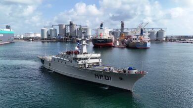 Zarpan dos buques de la Armada de México con ayuda humanitaria para Venezuela