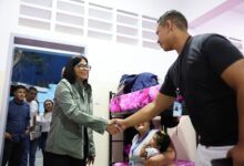 Presidenta Delcy Rodríguez verificó en campamento transitorio "José Gervasio Artigas" atención integral a las familias