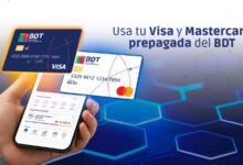 Usa tu Visa y Mastercard prepagada del BDT