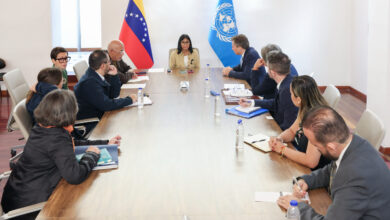 Mandataria (E) recibió a subsecretario de Asuntos Humanitarios de ONU, Tom Fletcher