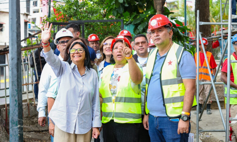 Presidenta Rodríguez activa brigadas populares en Caracas para acelerar reconstrucción con Plan "Venezuela Renace"