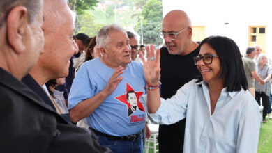 Delcy Rodríguez destacó trayectoria de Jorge Rodríguez padre, a 50 años de su siembra