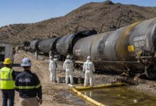 Descarrilamiento de tren en México provoca derrame de 60 mil litros de químico