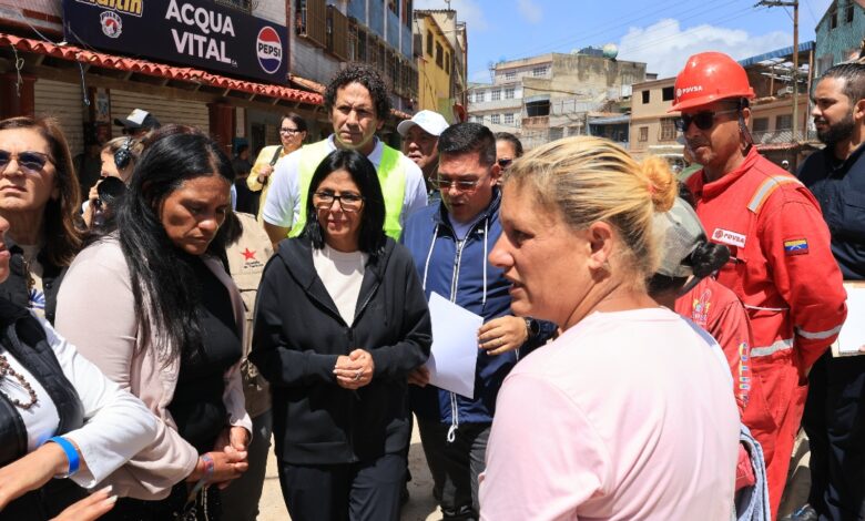 Presidenta Delcy Rodríguez inspeccionó parroquia El Junquito