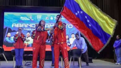 Abanderan a delegación de Venezuela a Juegos Centroamericanos
