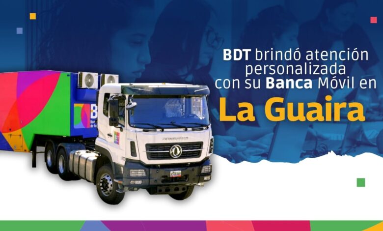 BDT brindó atención en La Guaira con su Banca Móvil a los afectados por terremotos