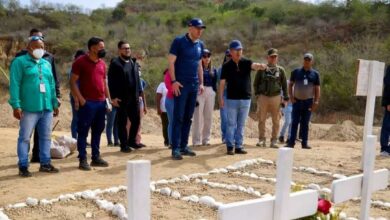 Fiscalía venezolana inspeccionó procedimientos de inhumación y atención de emergencia en La Guaira