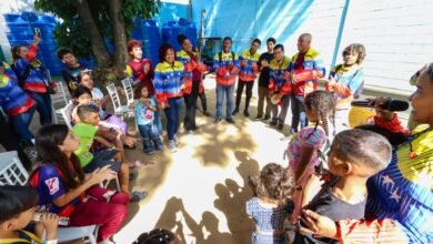 La música llenó los rincones del Campamento Transitorio José Gervasio Artigas, en Caracas