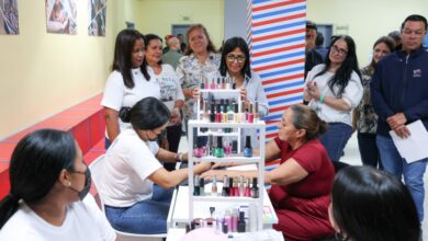 Presidenta Delcy Rodríguez recorrió campamento transitorio Mariano Picón Salas en Petare