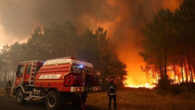 España y Francia evacúan a miles de personas ante incendios