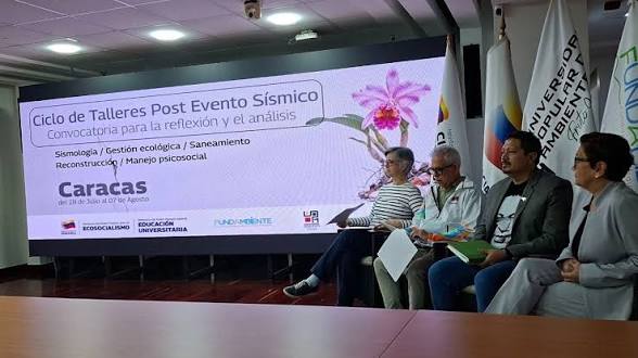 Ciclo de Talleres Post Sismo impulsarán una reconstrucción segura en Venezuela