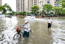 China eleva alerta por inundaciones ante azote de tifón Bavi en vastas regiones