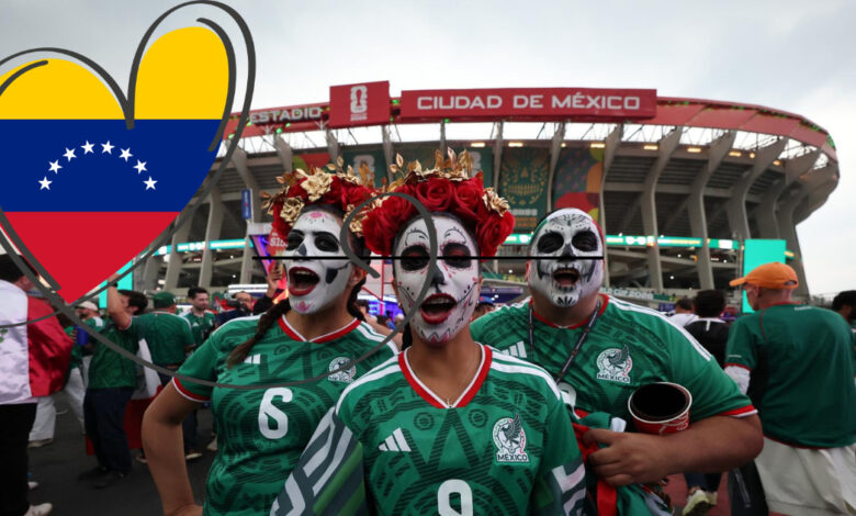 Aficionados en la Copa Mundial de Fútbol se solidarizan con Venezuela