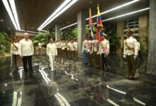 Díaz-Canel recibe a Gustavo Petro en su visita oficial a Cuba