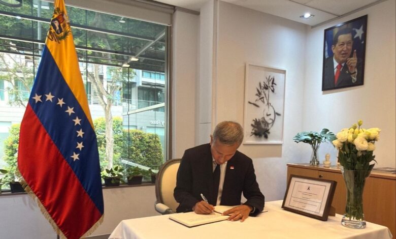 Gobierno Bolivariano agradece a Singapur contribución al Fondo para la Reconstrucción de Venezuela