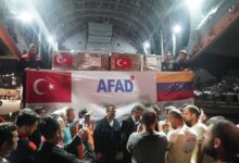 Llega a La Guaira nuevo cargamento de ayuda humanitaria de Türkiye