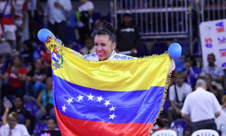 Venezolana Yorgelis Salazar ganó oro en Kárate con actuación histórica en juegos CAC 2026