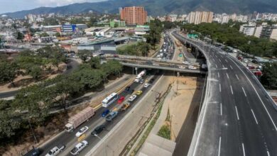 Restablecido el paso en autopista Valle-Coche, tras afectación por fuertes lluvias en Caracas