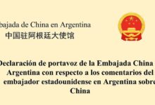 EE.UU. amenaza a Argentina por inversiones chinas y Beijing responde