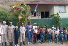 Siembran árboles por centenario de Fidel en el Waraira Repano en Caracas