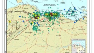 Ocurrieron 103 sismos en Venezuela del 14 al 20 de agosto, reporta Funvisis