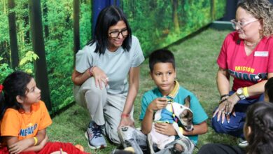 Presidenta Rodríguez inaugura albergue de Misión Nevado para atender a 400 mascotas rescatadas tras sismos