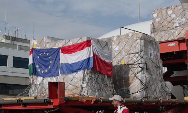 Venezuela recibe 30 toneladas de ayuda humanitaria procedentes de Polonia, Hungría y Países Bajos