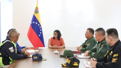 Delcy Rodríguez evalúa nuevo plan de patrullaje preventivo urbano y revisa esquema de alcabalas