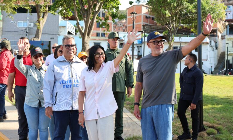 Presidenta Rodríguez entrega obras rehabilitadas por "Venezuela Renace" en Distribuidor El Trébol, La Guaira