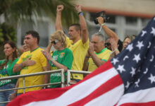 Flávio Bolsonaro ratifica vínculos con EE. UU. en primer acto de campaña