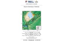 Venezuela: sismo magnitud 3.6 afectó al estado Mérida