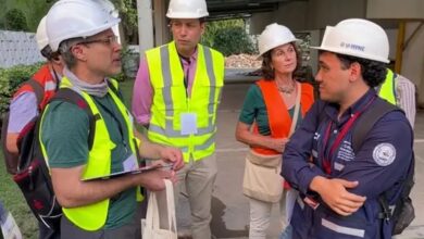 Técnicos internacionales evalúan edificaciones afectadas por sismos, en Caracas y La Guaira