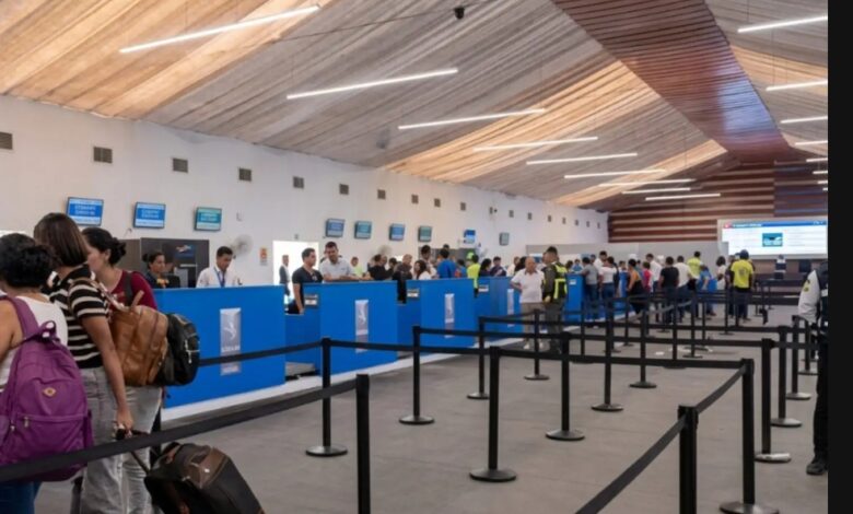 Realizan simulacro de contingencia en terminales temporales del Aeropuerto de Maiquetía