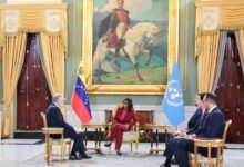 Mandataria venezolana sostuvo reunión con nuevo Coordinador Residente y Humanitario de la ONU