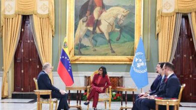 Mandataria venezolana sostuvo reunión con nuevo Coordinador Residente y Humanitario de la ONU